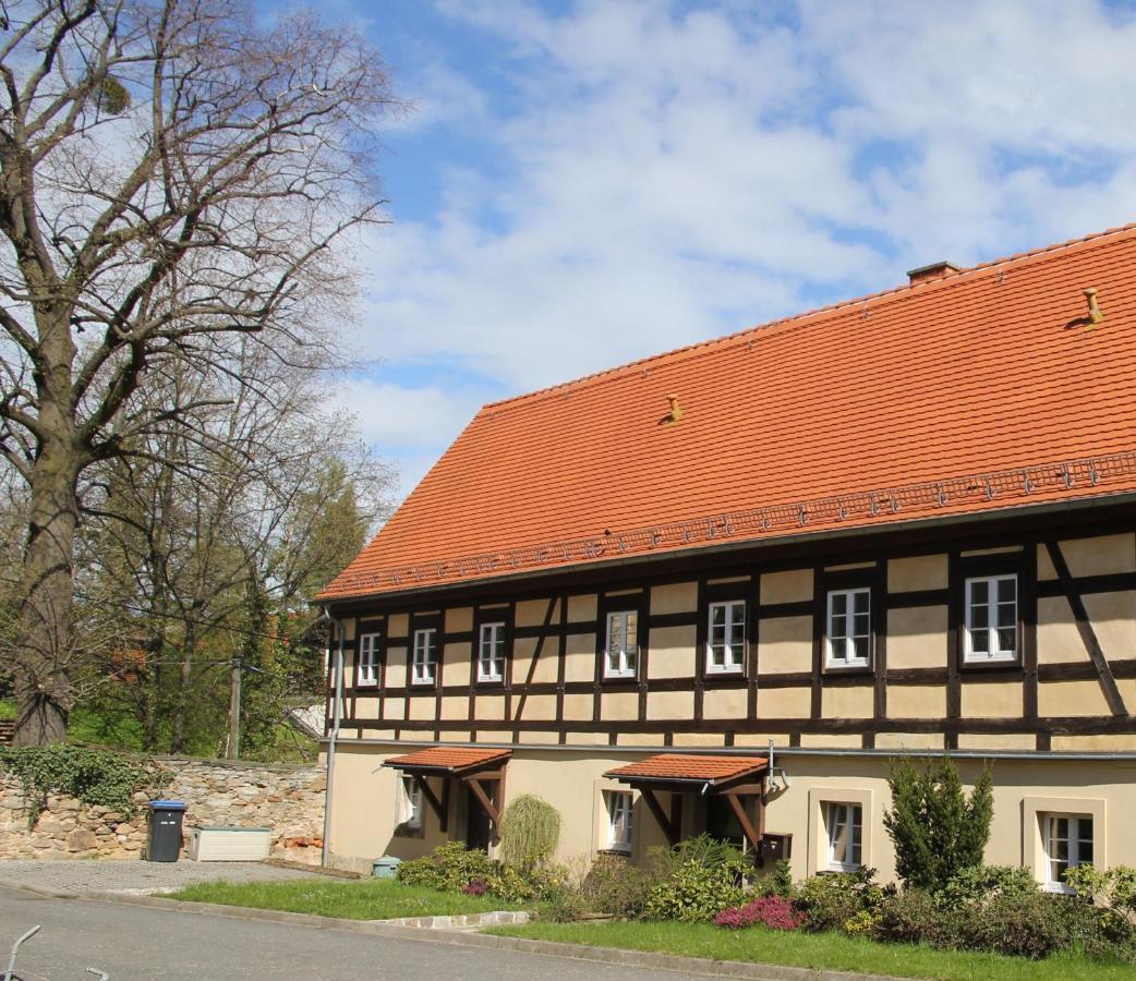 Muglitztal Fachwerkhaus Maxen 빌라 외부 사진